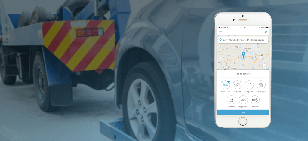develop an uber tow truck application
