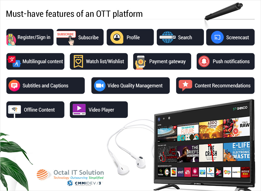 OTT Mobile App Development