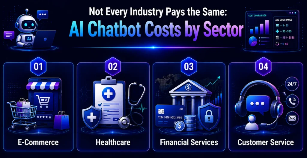 Industry-Specific AI Chatbot Costs
