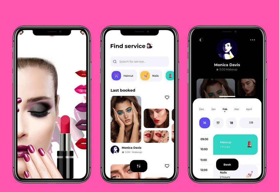 on-demand beauty services app development