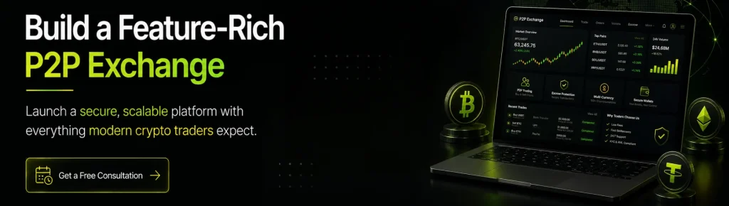 P2P Crypto Exchange Development