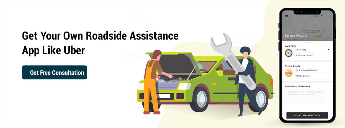 Get your own Roadside Assistance App like Uber