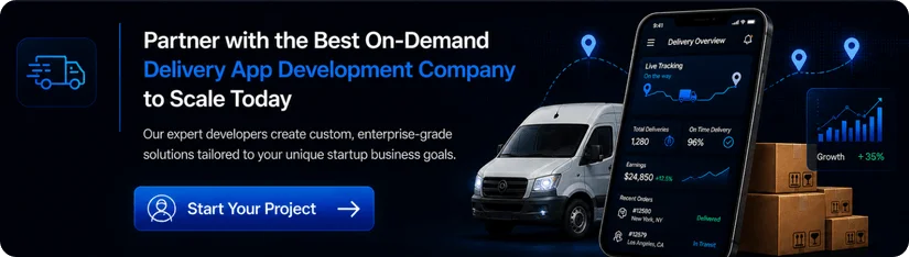 Pickup and Delivery App Solution