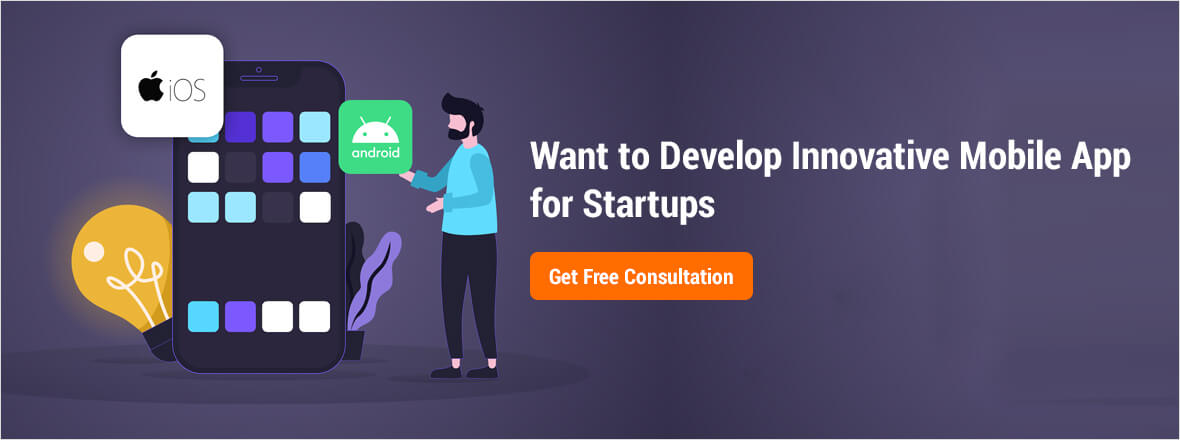 innovative mobile app development for startups.