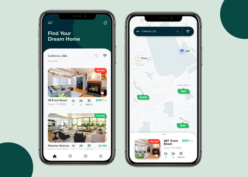 how to build real estate app