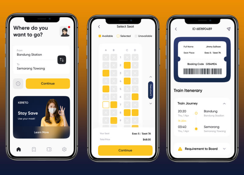 Bus Ticket Booking Mobile App