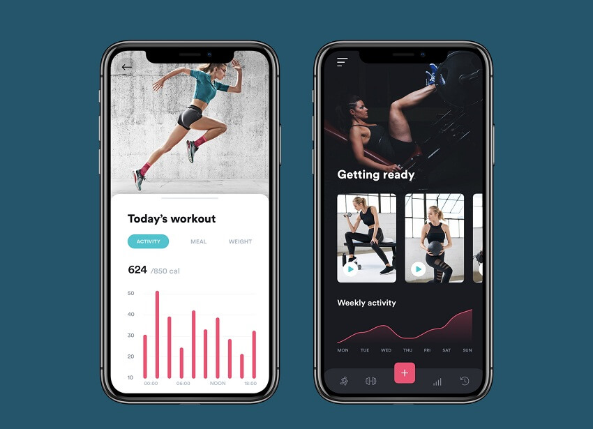 fitness application development