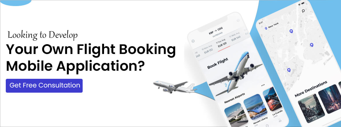 Flight Ticket Booking App - CTA