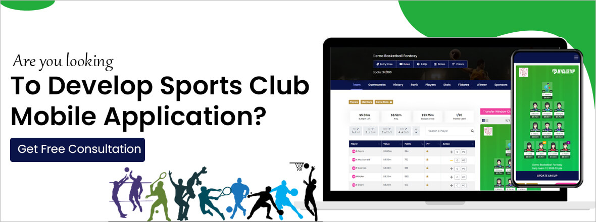 Sports Club App Development
