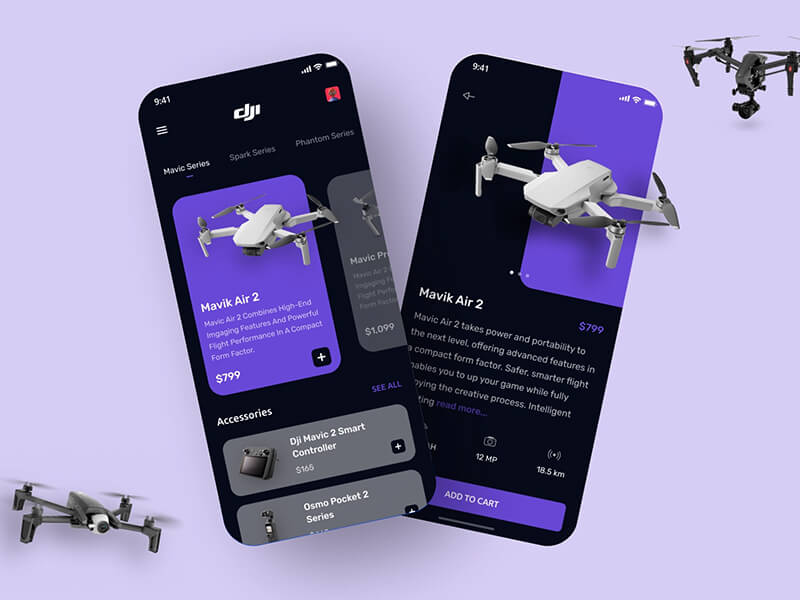 How to build drone controll app