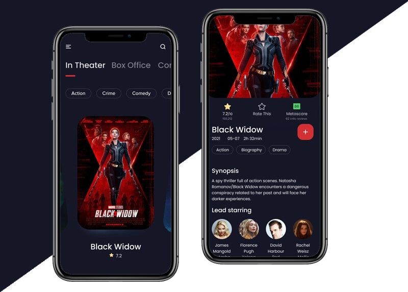 movie rating app development