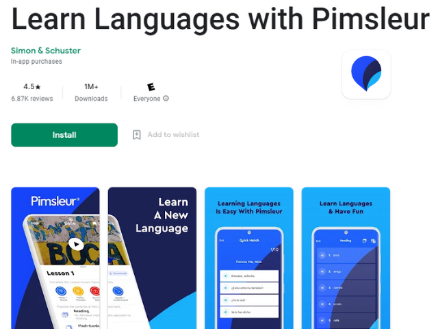 pimsleur language learning app