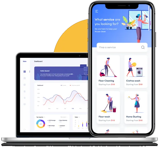 Uber for Maid Service Maid Finder App for Android & iPhone