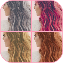 hair color changer-change my hair color app