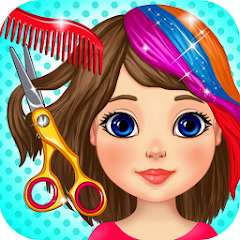 hair salon-virtual hair color app