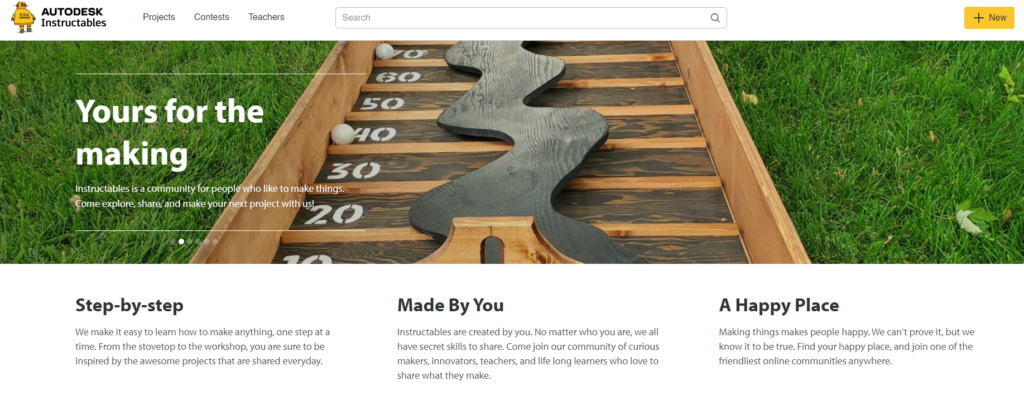 Instructables: best cool websites to visit when bored