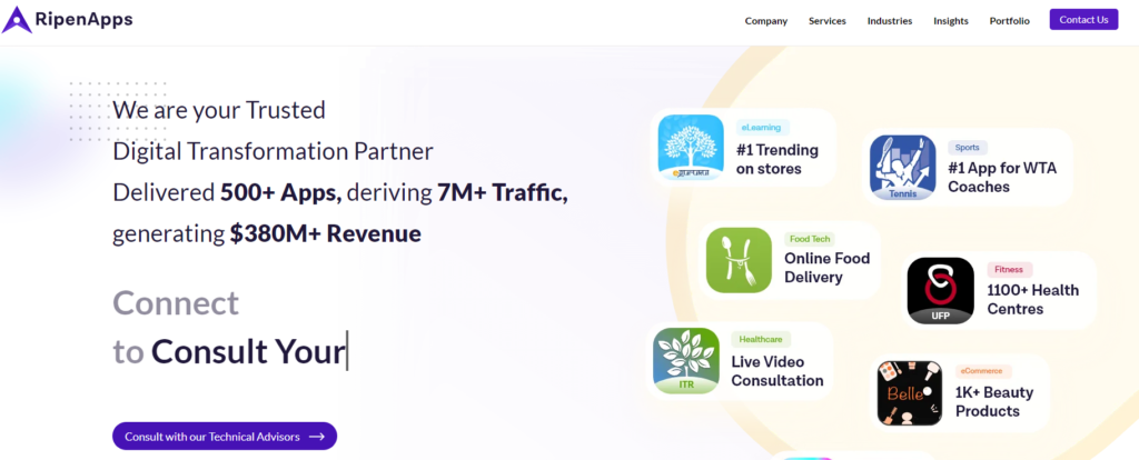 RipenApps -
best mobile app development company in India