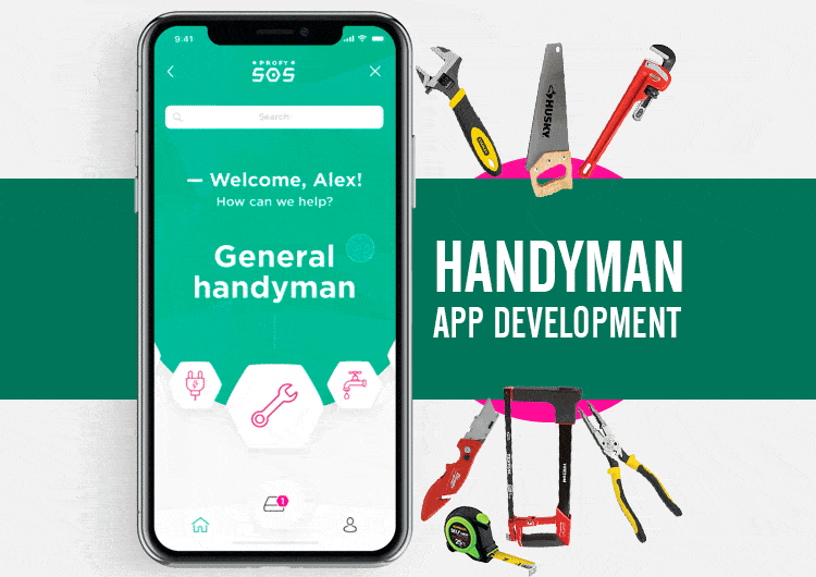 handyman app development cost