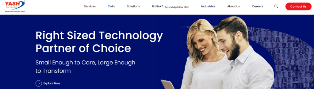 yash technology - Top Mobile App Development Companies in India