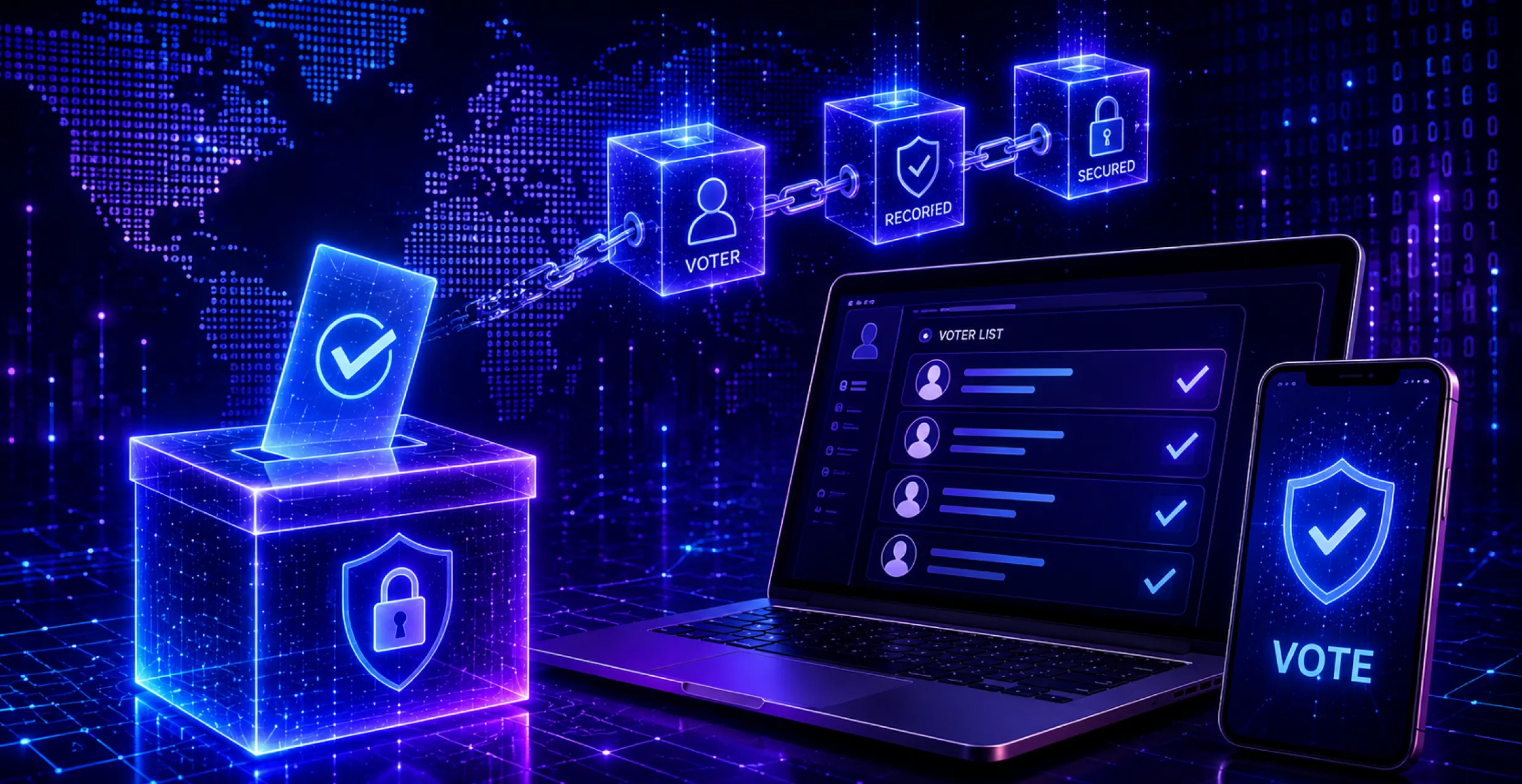 Blockchain Voting System Development