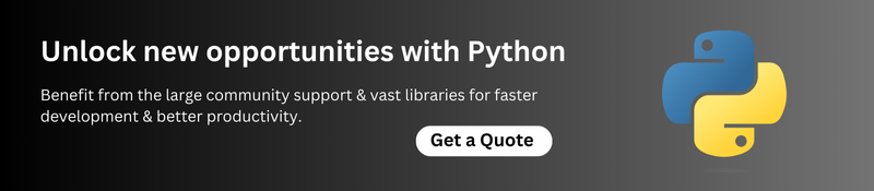 CTA button python