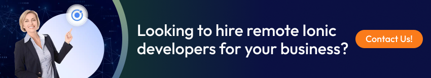 CTA - Hire remote ionic developers