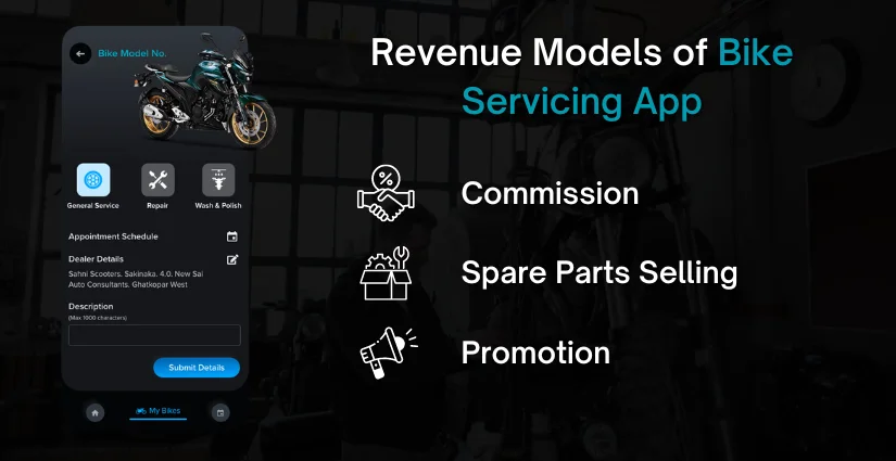Revenue Models of Bike Servicing App: