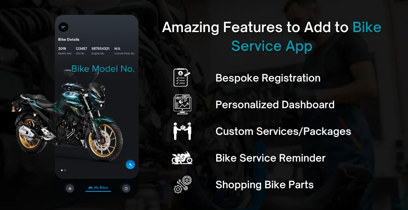 Bike Service App Features