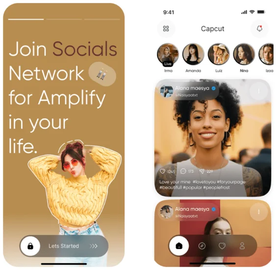 Social Media App Development