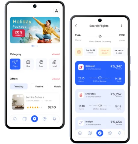 Travel Booking App Development