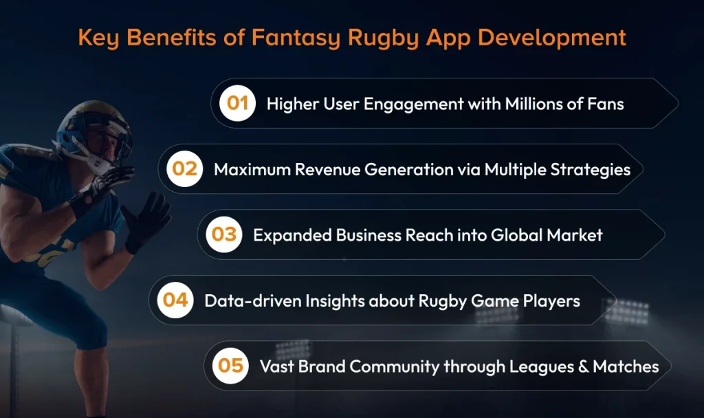 Key Benefits of Fantasy Rugby App Development