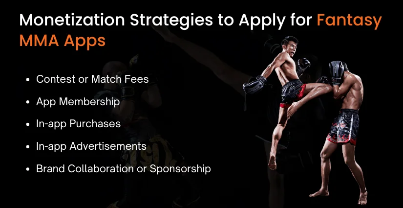 Monetization Strategies to Apply for Fantasy MMA Apps