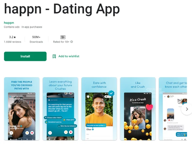 Happn - a demanding dating apps