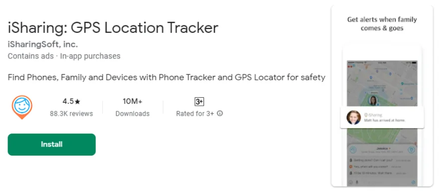 Free location tracker