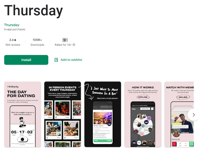 Thursday