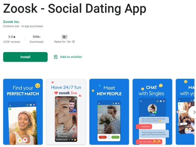 Zoosk - Top dating apps