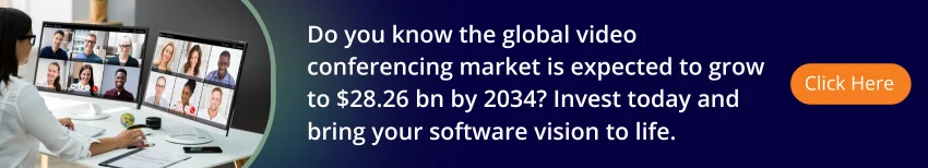 Video Conferencing Software development cta1
