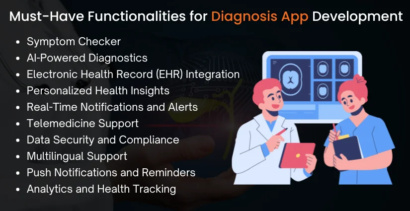 Must-Have Features for Diagnosis App Development