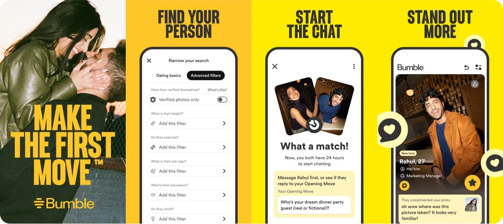Best dating apps in USA: bumble