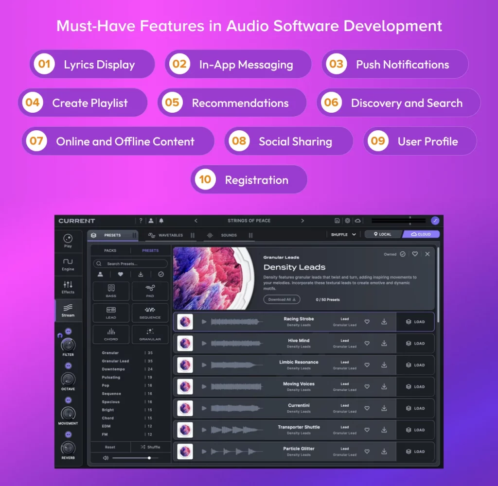 Must-Have Features in Audio Software Development