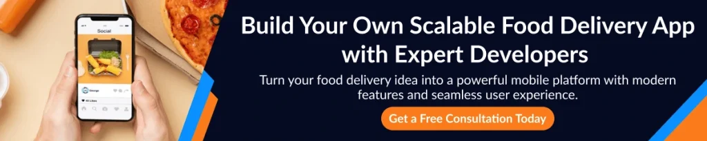 Food Delivery App CTA