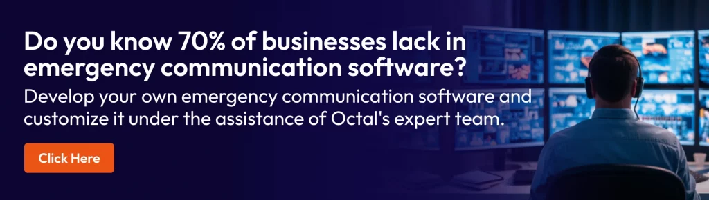 Emergency Communication Software Development cta1