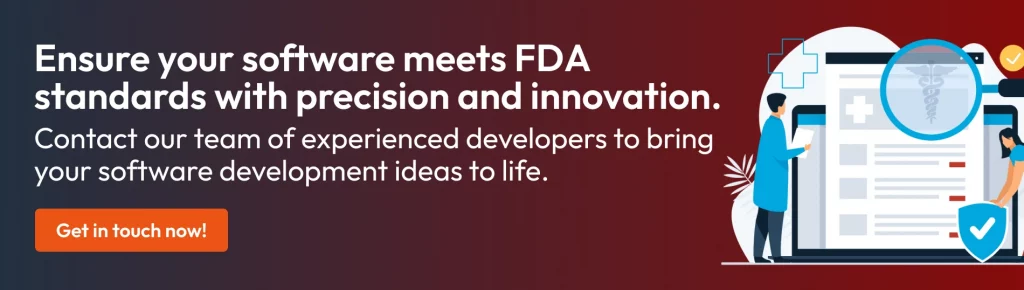 FDA Software Development cta1