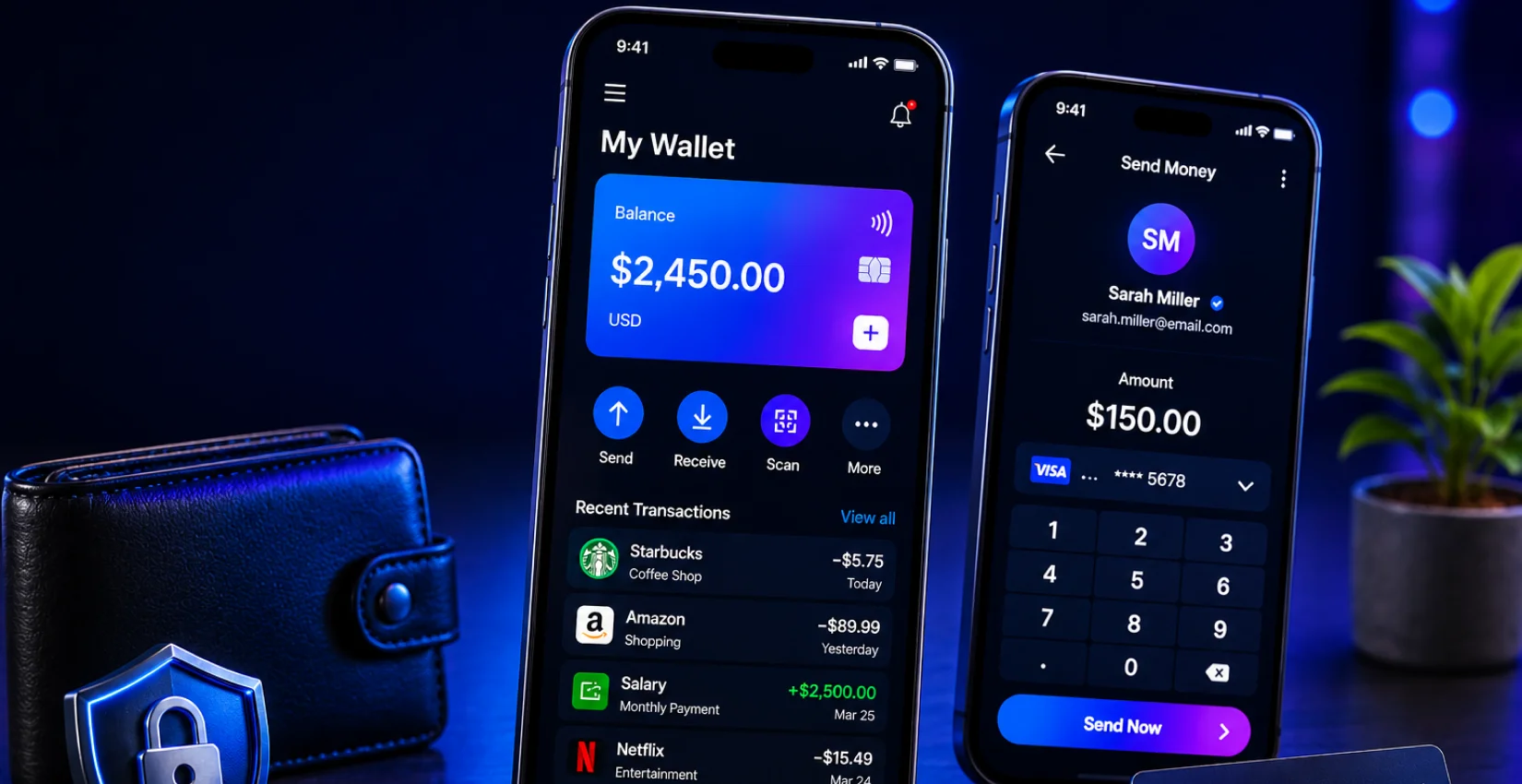 Mobile wallet development