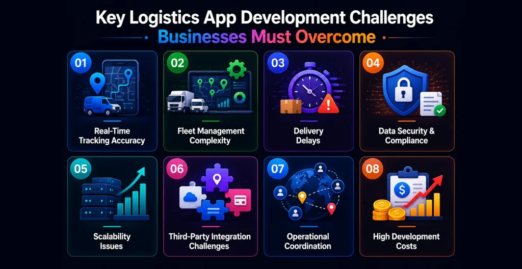 Common Challenges in Logistics App Development