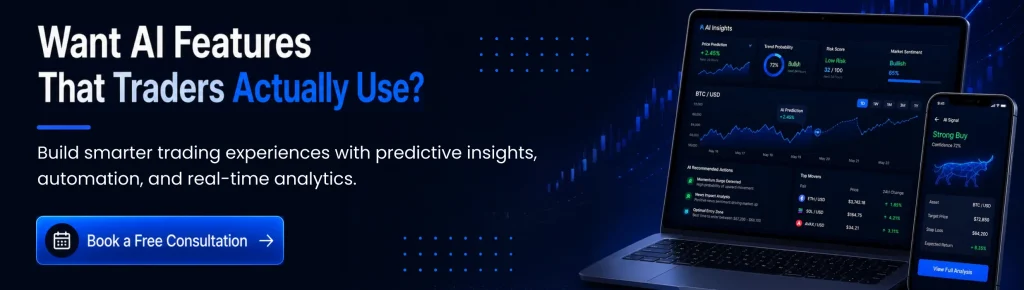 AI Trading App Development CTA