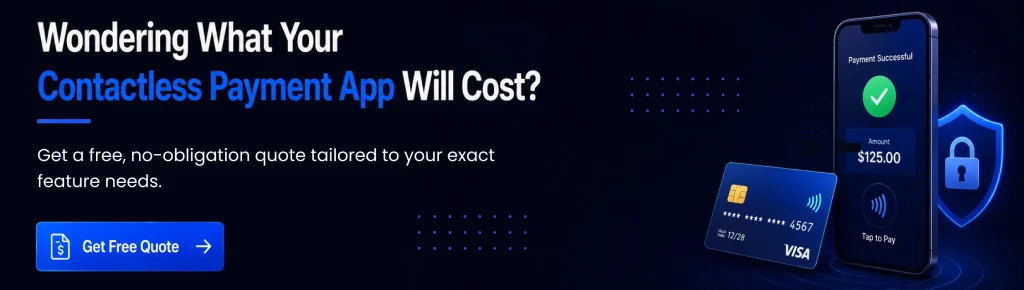 Contactless Payment App Development Cost CTA