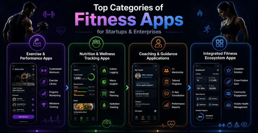 Popular Types of Fitness Apps Popular Types of Fitness Apps