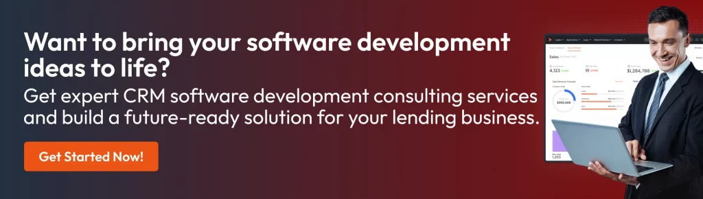 Mortgage CRM Software development cta1