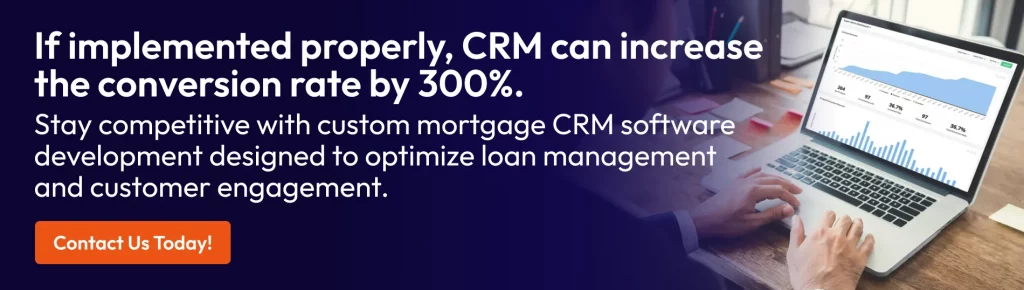 Mortgage CRM Software development cta2